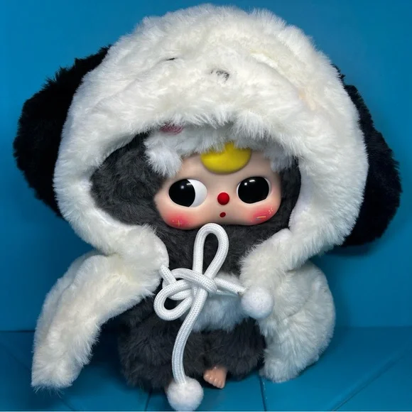 Cureplaneta - Baby Three - I Am Not a Warrior Vinyl Plush - Dog Warrior - Picture 2 of 13